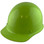 Skullgard Cap Style With STAZ ON Suspension Lime Green - Oblique View