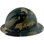 Actual Carbon Fiber Hard Hat - Full Brim Jungle Camo