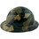 Actual Carbon Fiber Hard Hat - Full Brim Jungle Camo