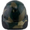 Actual Carbon Fiber Hard Hat - Cap Style Jungle Camo with Protective Edge