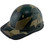 Actual Carbon Fiber Hard Hat - Cap Style Jungle Camo with Protective Edge