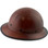 Dynamic Wofljaw Full Brim Fiberglass Hard Hat with 8 Point Ratchet Suspension - Natural Tan - with Protective Edge