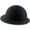 Dynamic Wofljaw Full Brim Fiberglass Hard Hat with 8 Point Ratchet Suspension - Black - Right View