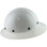 Dynamic Wofljaw Full Brim Fiberglass Hard Hat with 8 Point Ratchet Suspension - White - Left View