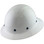 Dynamic Wofljaw Full Brim Fiberglass Hard Hat with 8 Point Ratchet Suspension - White - Oblique View