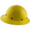 Dynamic Wofljaw Full Brim Fiberglass Hard Hat with 8 Point Ratchet Suspension - Yellow - Right View