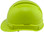 Pyramex Ridgeline Cap Style Hard Hats Hi Viz Lime - Left