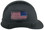 Pyramex Ridgeline Cap Style Hard Hat with Black Graphite Pattern Front USA Flags