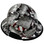 Carbon Fiber Material Hard Hat - Full Brim Hydro Dipped – Second Amendment with Optional Edge
Right Side Oblique View