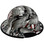 Carbon Fiber Material Hard Hat - Full Brim Hydro Dipped – Second Amendment
Left Side View