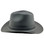 Occunomix Western Cowboy Hard Hats ~ Textured Gunmetal
Right Side View