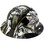 Carbon Fiber Material Hard Hat - Full Brim Hydro Dipped – American Flag Camo
Right Side View