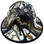 Composite Material Hard Hat - Full Brim Hydro Dipped – American Flag Camo Design with Edge
Back  View