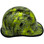 Spider Web Design Cap Style Hydro Dipped Hard Hat - Edge Right