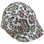 Tattoo Envy Design Cap Style Hydro Dipped Hard Hats oblique left Side