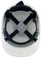 Pyramex Ridgeline VENTED Cap Style Hard Hats White  - Suspension Detail