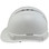 Pyramex Ridgeline VENTED Cap Style Hard Hats White Left