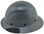 Actual Carbon Fiber Hard Hat - Full Brim Factory Gray  -Left View