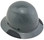 Actual Carbon Fiber Hard Hat - Full Brim Factory Gray  - Right Oblique View