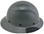 Actual Carbon Fiber Hard Hat - Full Brim Factory Gray  -Right View