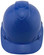 Pyramex Ridgeline VENTED Cap Style Hard Hats Blue - Front