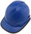 Pyramex Ridgeline VENTED Cap Style Hard Hats Blue - Edge Oblique Left