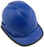 Pyramex Ridgeline VENTED Cap Style Hard Hats Blue - Edge Oblique Right