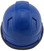 Pyramex Ridgeline VENTED Cap Style Hard Hats Blue - Edge Back