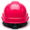 Pyramex Ridgeline Cap Style Hard Hats Hi Viz Pink - 6 Point Suspensions Back