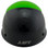 Actual Carbon Fiber Hard Hat - Cap Style Black and Green
Back View