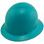 MSA Skullgard Full Brim Hard Hat with FasTrac III Ratchet Suspension - Teal Color
Left Side Oblique View
