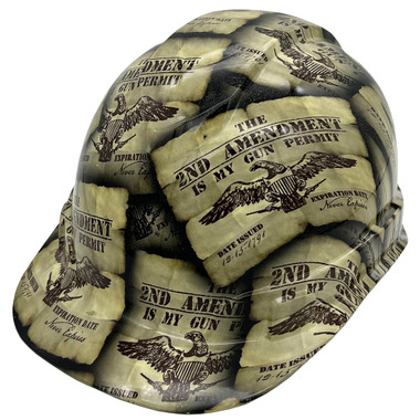 Gun Permit Hydro Dipped Cap Style Hard Hat | Buy Online at T.A.S.C.O.