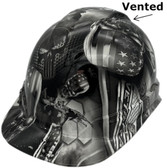 Veterans Design Hydro Dipped Cap Style Vented Hard Hat