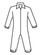 Posiwear 3 Coveralls w/ Elastic Wrists, Ankles   pic 1