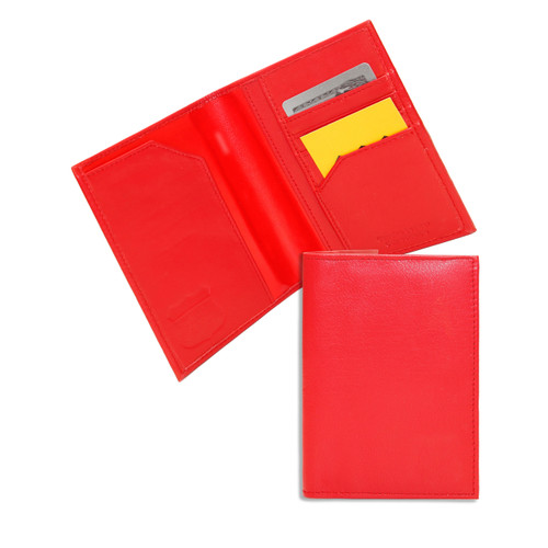 Ashlin® DESIGNER | AMSTERDAM RFID Blocking Passport Wallet | Pebbled cowhide leather | [RFIDP221-48]