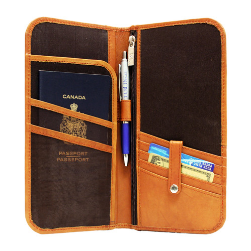 Ashlin® DESIGNER | DEANGELO Bi-fold ticket wallet | Tuscany cowhide | [T7794-18]