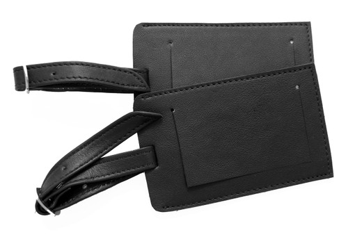 Ashlin® DESIGNER | QUITO - Double Rectangular Luggage Tag with Adjustable Strap [TAG042X-18] 