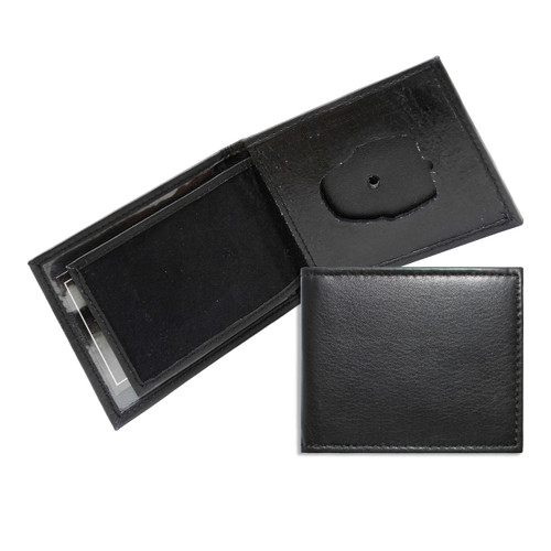 Ashlin® DESIGNER | JUSTICE Custom Medium Badge Holder with ID section | Tuscany cowhide | [9778-18]