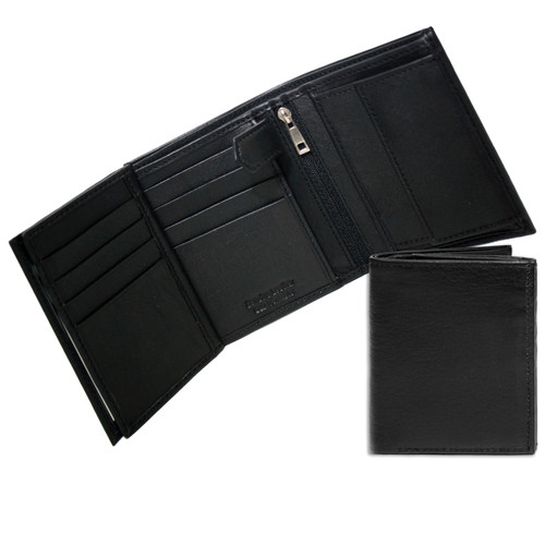 Ashlin® DESIGNER | SERGIO Large Capacity Luxury Wallet With Zipper Pocket | Tuscany cowhide | [7931-18]