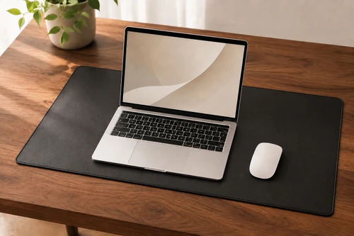 Ashlin® DESIGNER | REGAL Executive Desk mat 19.75 x 12.75 inches | Vegan non-Leather (-00-) | [PLACE1912-00]