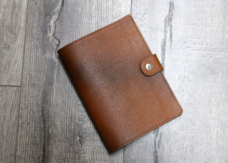 Porchia Medium Journal With Snap Ashlin C Designer Leather