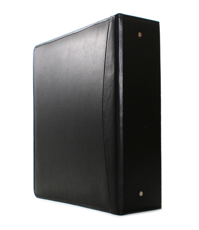 Ashlin Designer Leopoldo Executive Elegant 3 Inch 3 Ring Binder