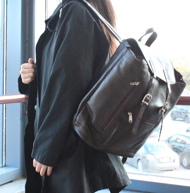 ashlin jessy tuscany leather backpack Ashlin® DESIGNER | JESSY Zippered Compartment Backpack | Tuscany cowhide |  [B8145-18]