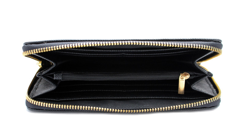 Designer zip online around purse