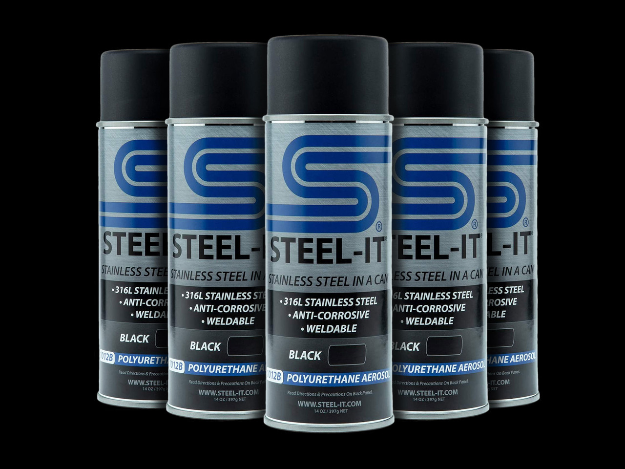 Steel-It 14oz., Black