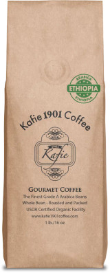 Kafie 1901 Ethiopia Coffee
16oz / 1 lb. bag – whole bean coffee