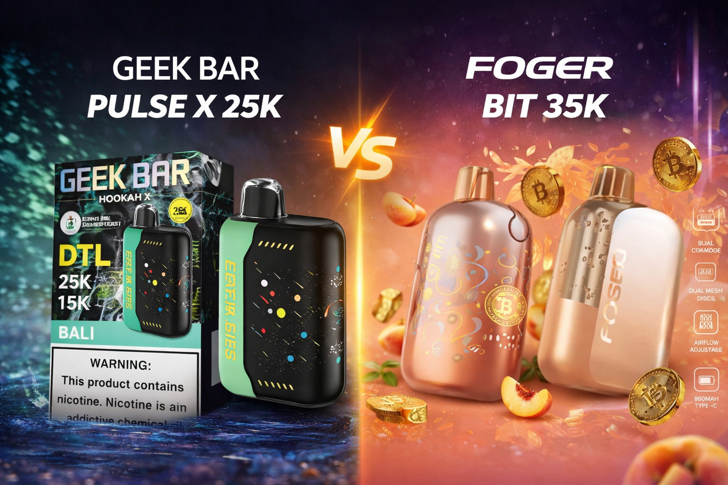 Geek Bar Vape vs Foger Vape – Which High-Capacity Device Is Better?