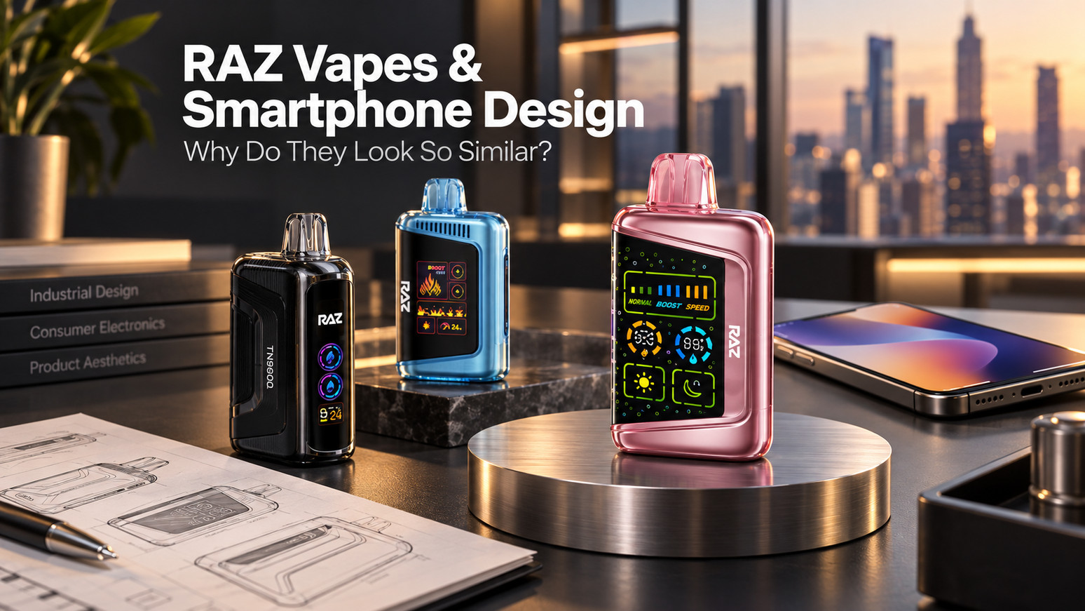 Why Do RAZ Vapes Look Like Mini Smartphones?