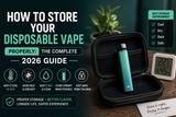 How to Store Your Disposable Vape Properly: The Complete 2026 Guide