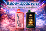 How Long Does a 9,000–15,000 Puff Disposable Vape Actually Last?